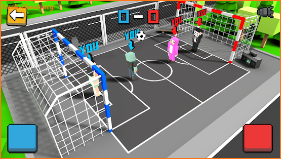 Cubic Street Soccer 3D screenshot