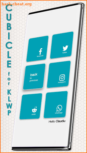 CUBICLE for KLWP screenshot