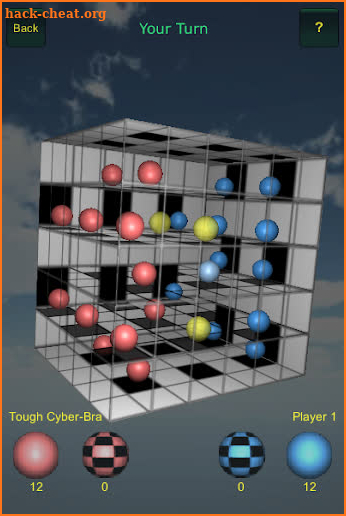 Cubo-Checkers 3D screenshot