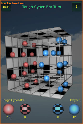 Cubo-Checkers 3D screenshot