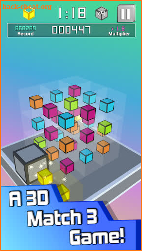 CuboCombo: A 3D match 3 game! screenshot