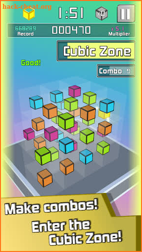 CuboCombo: A 3D match 3 game! screenshot