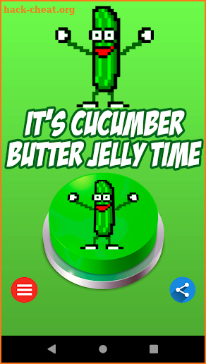 Cucumber Jelly Button screenshot