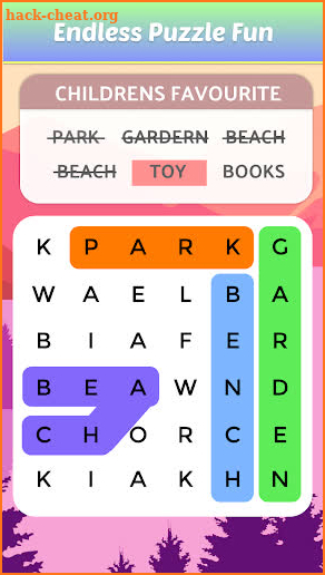 Cucus Word Out Search Puzzle screenshot