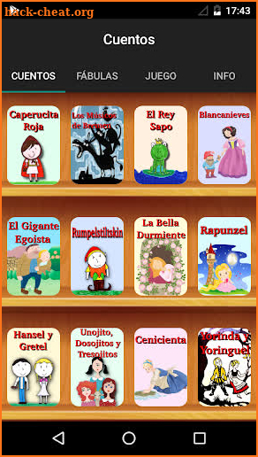 Cuentos y Fábulas Infantiles screenshot