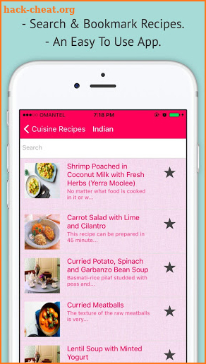 Cuisine Recipes - Offline Easy Cuisine Recipe screenshot