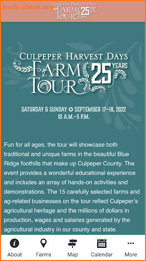 Culpeper County Farm Tour screenshot