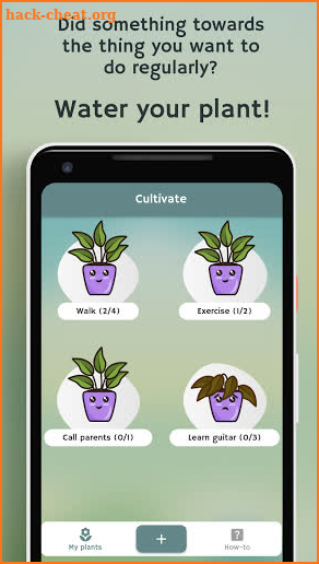 Cultivate - Stay on track with your things screenshot