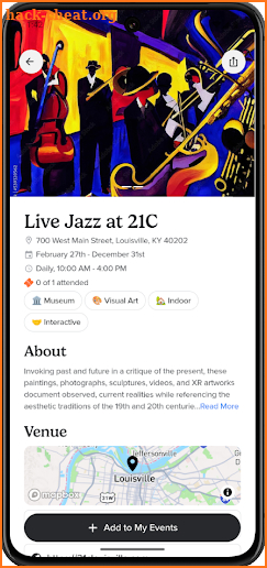 Cultural Pass screenshot