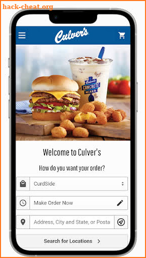 Culvers Restaurant App screenshot