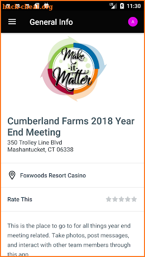 Cumberland Farms Year End 2018 screenshot