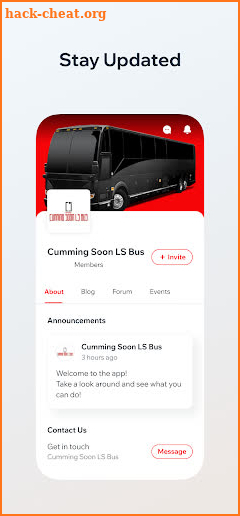 Cumming Soon Bus screenshot