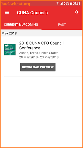 CUNA Councils Conference App screenshot