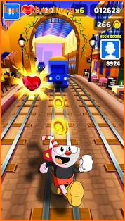 CUP-HEAD  Subway Run screenshot