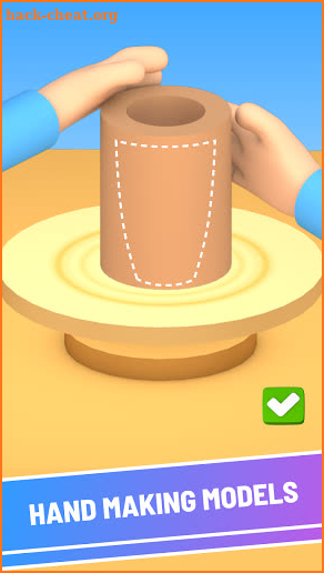 Cup Master 3D-Ceramics Design game screenshot