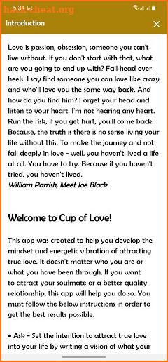 Cup of Love screenshot