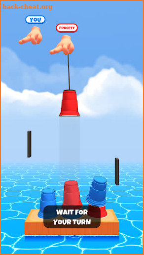 Cup Tower Battle screenshot