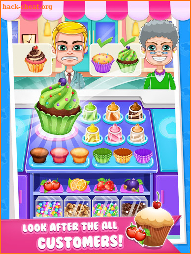 Cupcake Baking Shop: Time Management Games screenshot