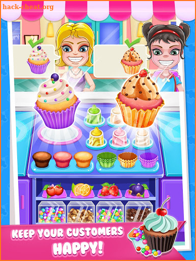 Cupcake Baking Shop: Time Management Games screenshot