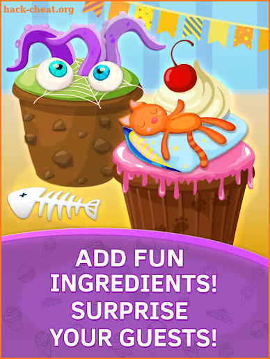 Cupcake Kids Food Game. Pro screenshot