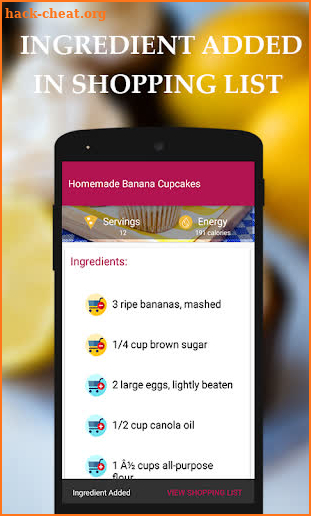 Cupcake Recipes screenshot