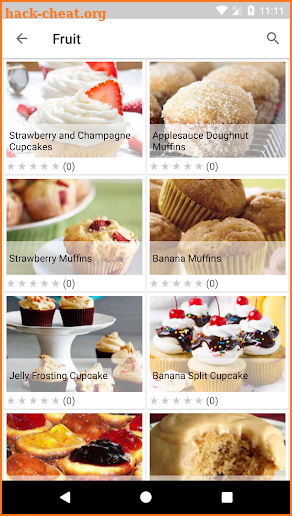 Cupcake Recipes screenshot