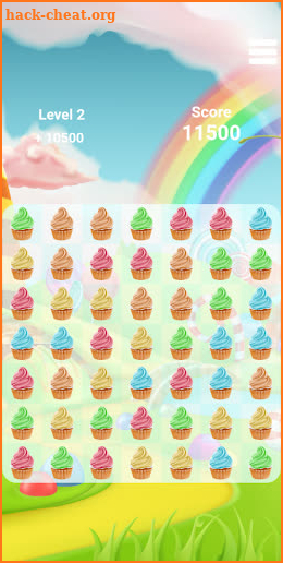 Cupcakes: Relaxing Match3 screenshot