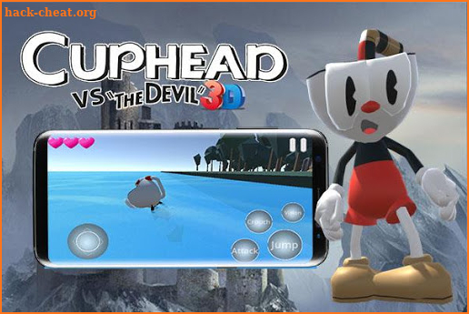 Cuphead Vs The Devil 3D screenshot