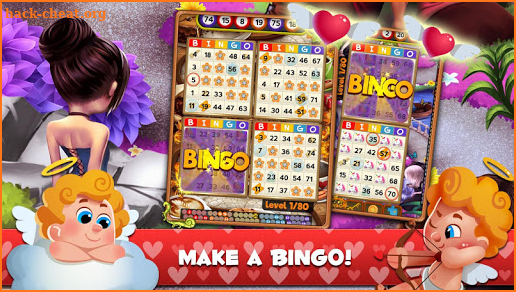 Cupid Bingo: Valentines Day Love Story screenshot