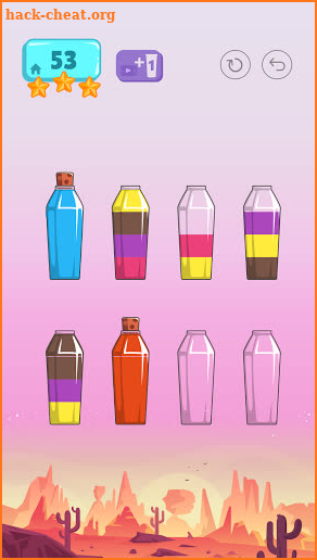 Cups - Water Sort Puzzle screenshot