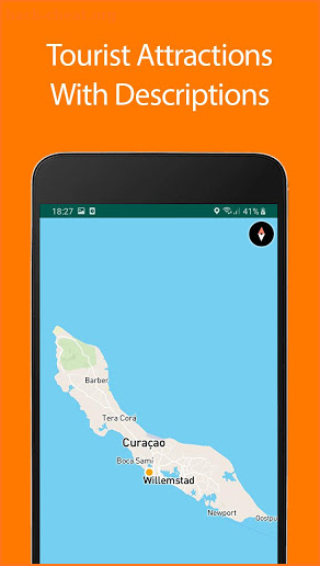 Curacao Offline Map and Travel Guide screenshot