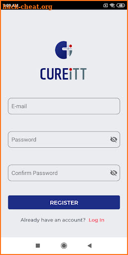 CUREiTT- Clinical Trials screenshot