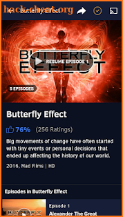 CuriosityStream (Phone/Tablet) screenshot