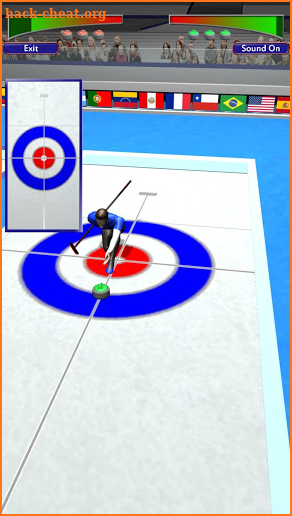 Curling 3D Game Free screenshot