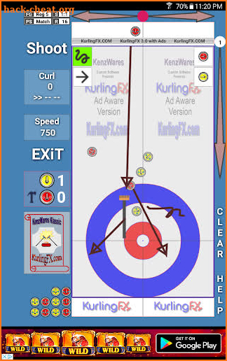 Curling - KurlingFX 3.0 Full screenshot