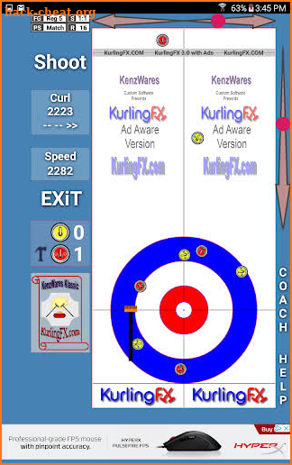 Curling - KurlingFX 3.0 Full screenshot