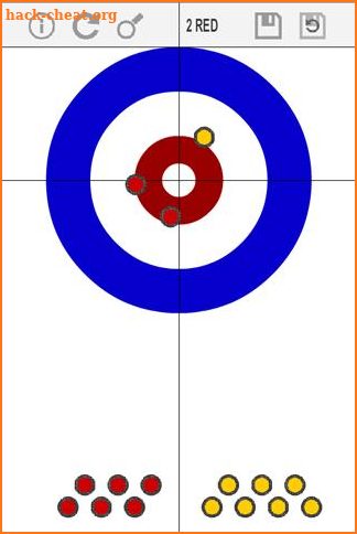 Curling Strategy Board Pro screenshot