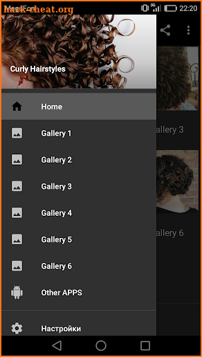 Curly Hairstyles screenshot
