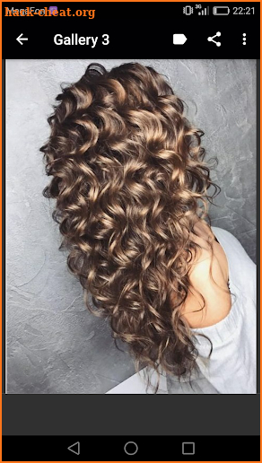 Curly Hairstyles screenshot
