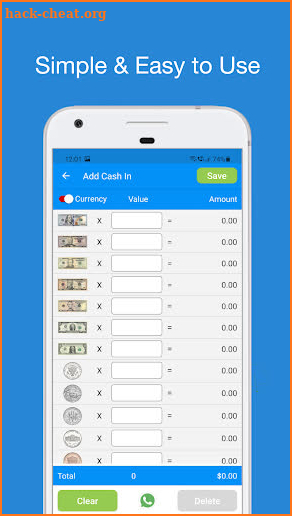 Currency Counter & Calculator screenshot