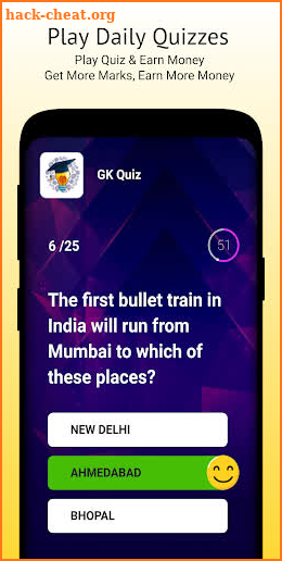 Current Affairs App, General Knowledge Quiz App screenshot