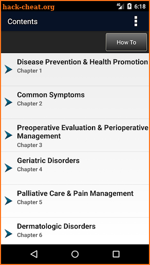 CURRENT Medical Diagnosis and Treatment CMDT 2018 screenshot
