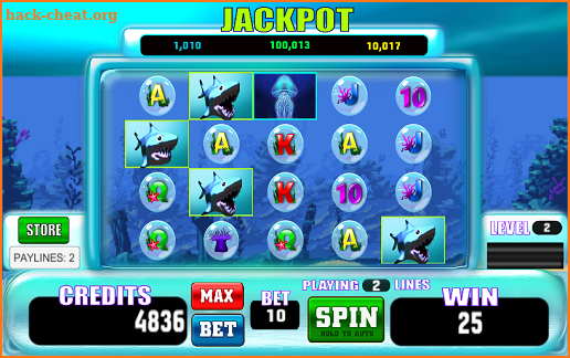 Currents of Fortune Slot Machine screenshot