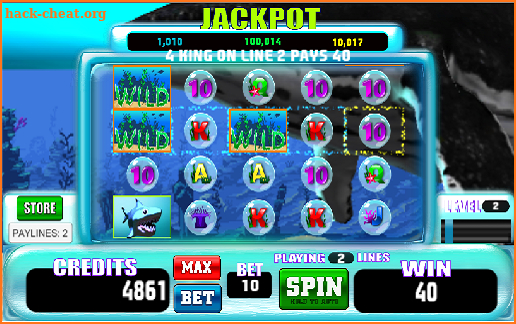 Currents of Fortune Slot Machine screenshot