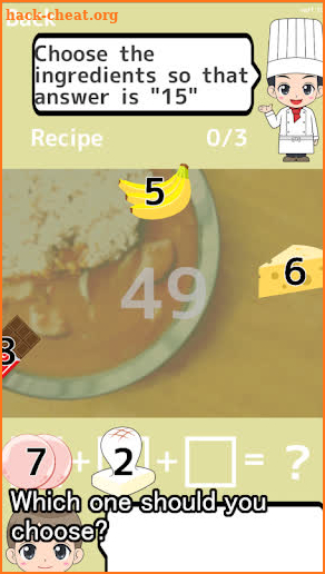 Curry & Culc - Make weird curries while doing math screenshot