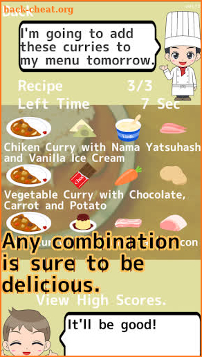 Curry & Culc - Make weird curries while doing math screenshot