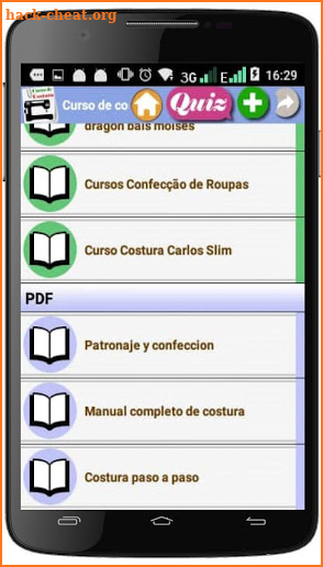 CURSO DE COSTURA screenshot