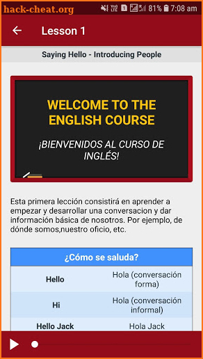 Curso De Inglés Gratis 100% screenshot