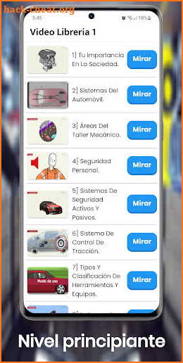 Curso de mecánica automotriz screenshot