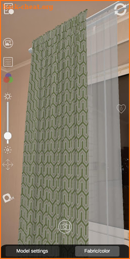 Curtain AR screenshot